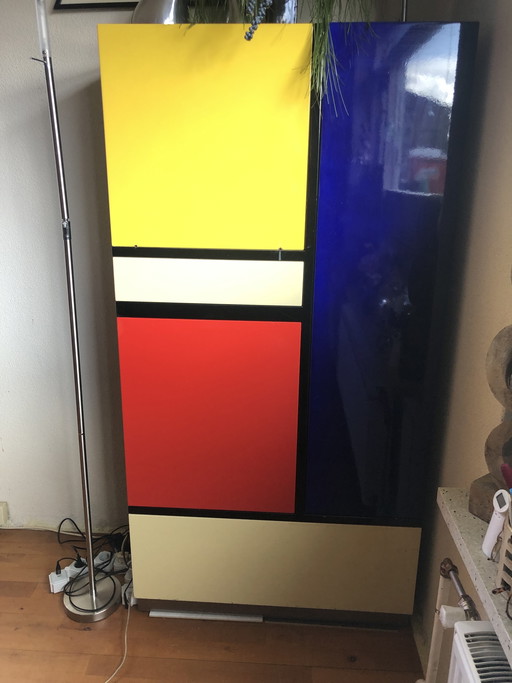 Originele Mondriaan kast 1967