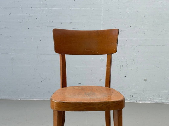 Sedia in Legno Vintage Svizzera – A. Brandenberg, Uster – Mid-Century – Sedie da camera (photo 11 of 13)