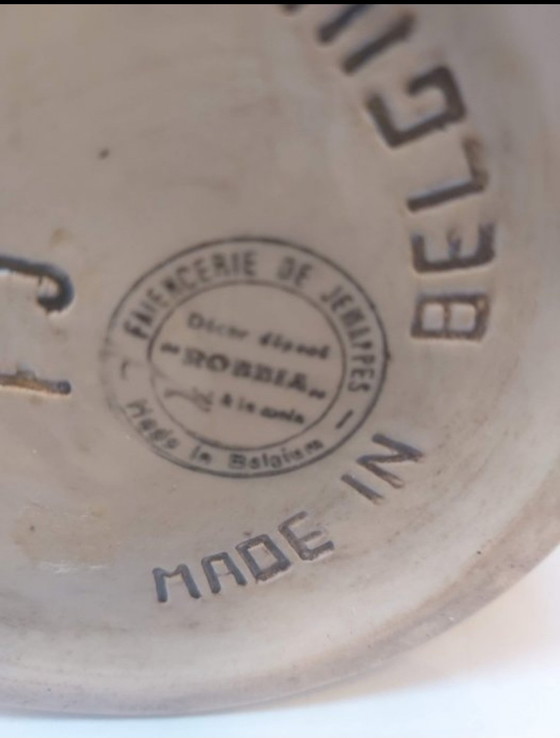 Image 1 of 1910 robbia faiencerie de jemppes 