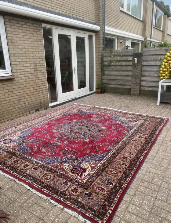 Image 1 of Tapis noué à la main en laine, 355 cm x 315 cm