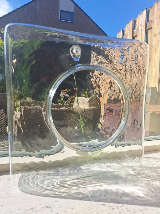 Vaso da parete unico in vetro ghiaccio, Vasi, Trasparente (foto 5 di 9)