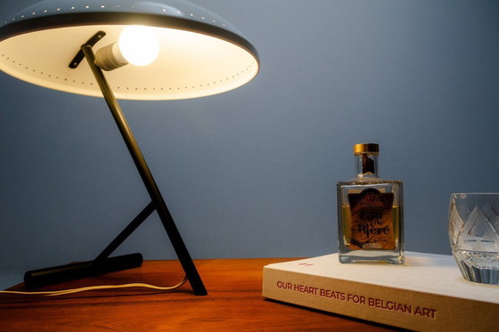 Image 1 of Lampe de Bureau Blanc Negro Evoluon par Louis Kalff pour Philips, 1950