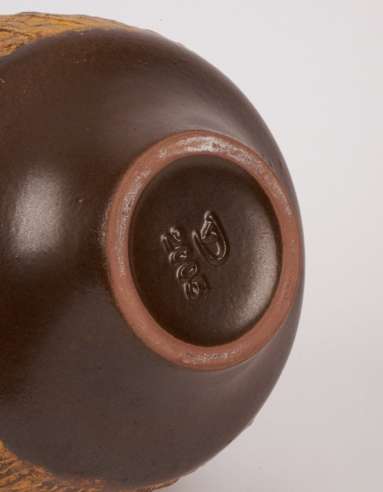 Image 1 of Fritz Van Daalen ceramic vase. Mid-century