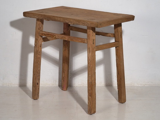 Antique hall side table (c.1920) #26, Consoles, Wood, Brown, Rustic (photo 30 of 31)