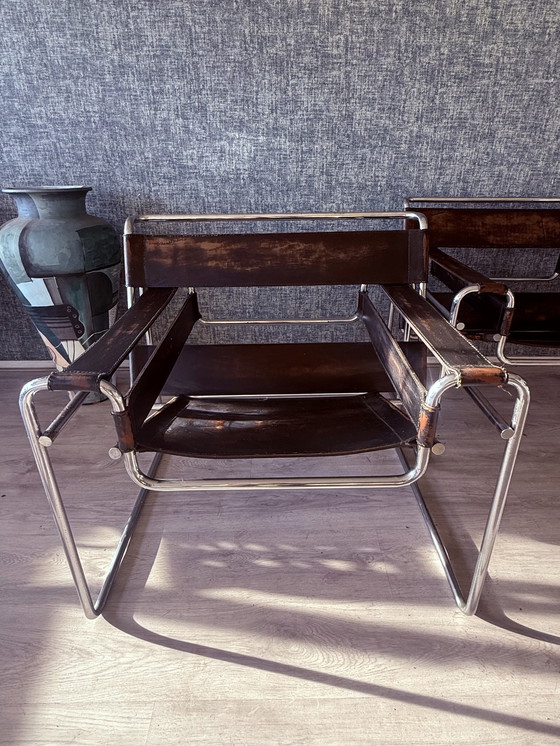 Image 1 of Vintage Gavina/Knoll Wassily B3 fauteuil, circa jaren 60