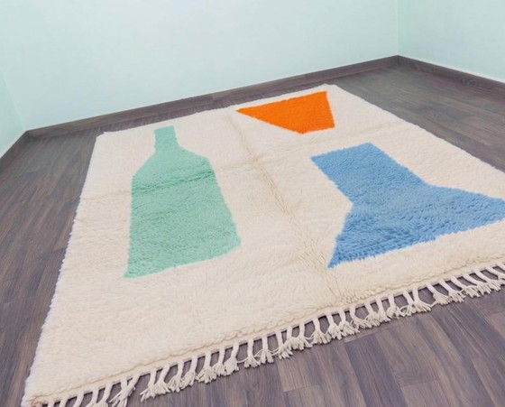 Traditioneller Berberteppich, verziert, 220/300 cm – Teppiche & Läufer, Wool (photo 4 of 8)