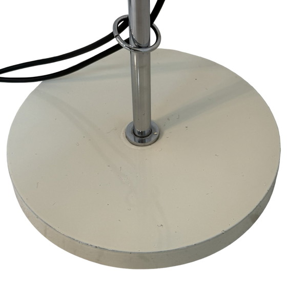 Image 1 of Gepo - Space Age Design / MCM Floor lamp with two shades - White - Fully original