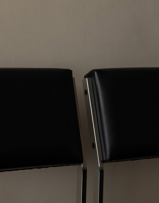 Image 1 of Pastoe SM07 Eetkamerstoelen (set van 4) van Cees Braakman - Nederlands Modernist