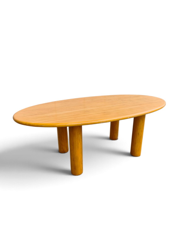 Grande table de salle à manger ovale en chêne – Tables de salle à manger, Wood (photo 8 of 9)