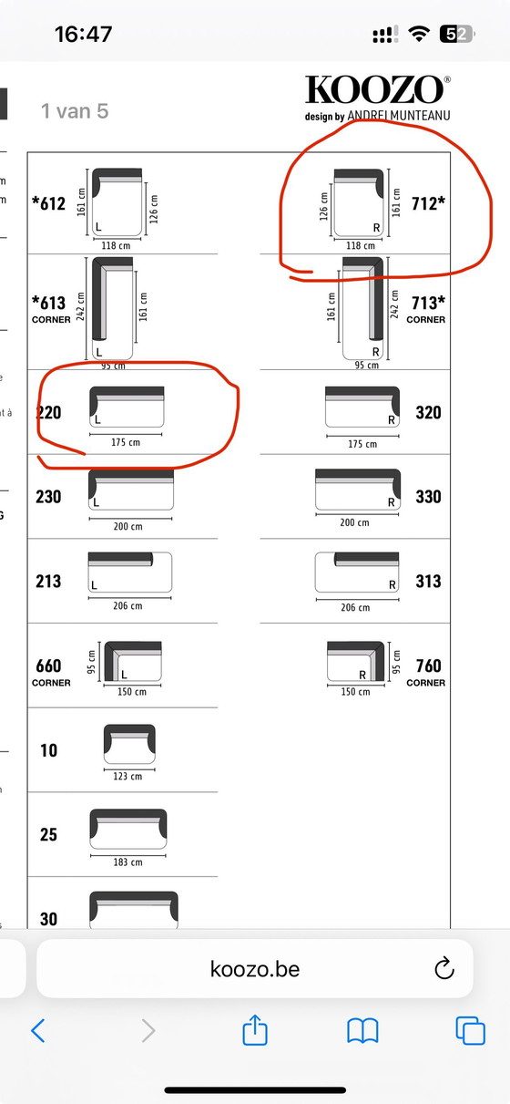 Image 1 of Divano Koozo Ryan