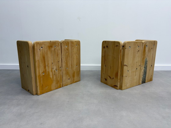 Vintage Brutalist Cabinets – Nightstands, Wood (photo 6 of 12)