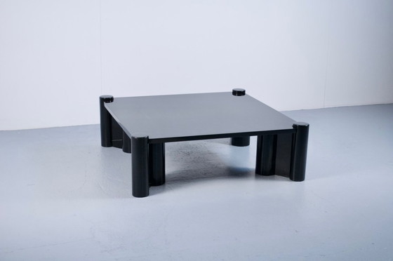 Image 1 of MESA DE CENTRO DE MÁRMOL JUMBO GAE AULENTI Años 60 FABRICANTE INTERNACIONAL KNOLL