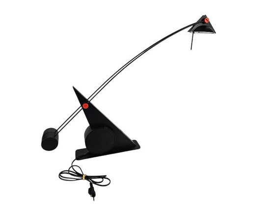 Image 1 of Lampada da tavolo massiccia - Postmoderna - Stile Memphis - anni '80