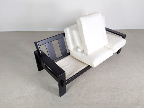 Image 1 of Original Asko Finland Sofa Couch Esko Pajamaes Three-Seater Leather