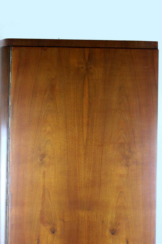 Image 1 of Armoire Bauhaus en acier chromé et tubulaire de Hynek Gottwald, années 1940