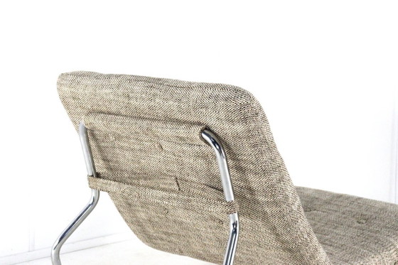Image 1 of Vintage fauteuil 'Hierden' midcentury nieuwe gestoffeerd