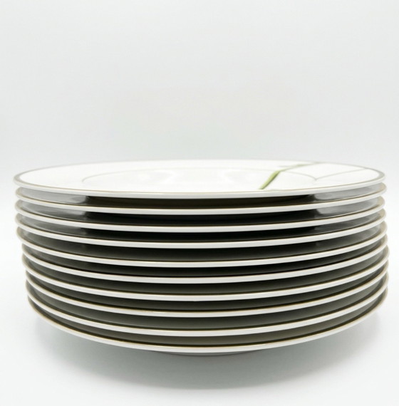 Villeroy & Boch Flora 'Marguerite', 12-piece Crockery set, Porcelain, Green (photo 3 of 6)