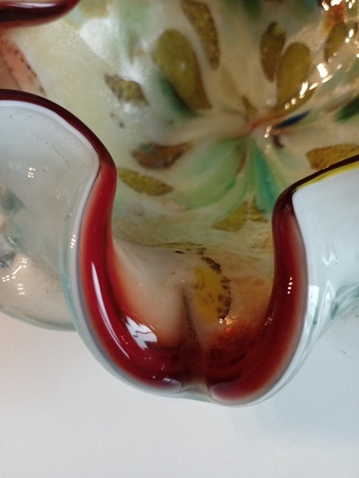 RARE Murano glass cased from the 40s/50s, diameter 17 cm
