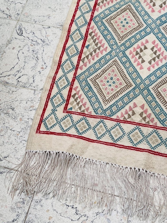 Image 1 of Handmade vintage Tunisian rug