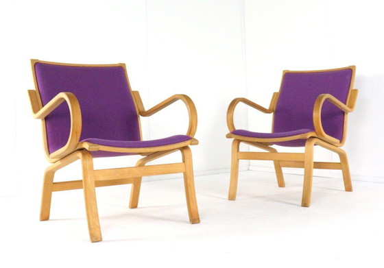 Image 1 of Vintage set of 2 Vejle chairs and armchairs 