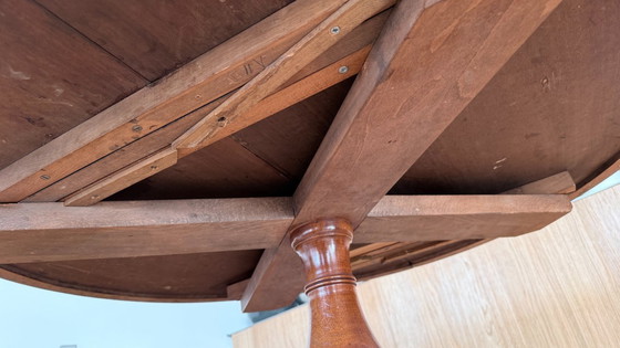 Image 1 of Classic extendable wooden dining table - 110cm