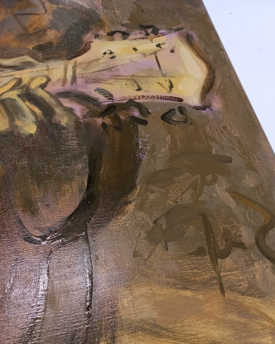 Image 1 of Óleo "El río sabe mi nombre" Sef Berkers