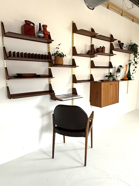 Image 1 of Vintage XL modulair wandsysteem, WK Möbel ‘60