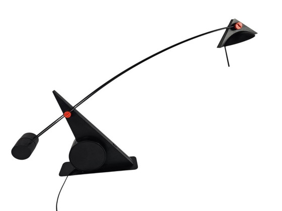 Image 1 of Lampada da tavolo massiccia - Postmoderna - Stile Memphis - anni '80