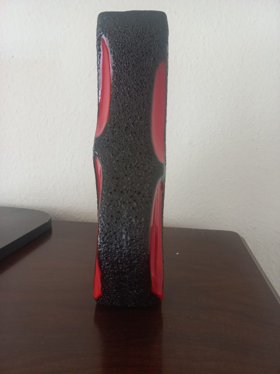 Image 1 of Roth Keramik Guitar vase West Germany 312