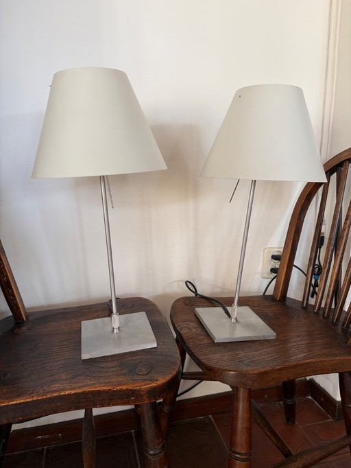 Luceplan Costanza table lamp 2x