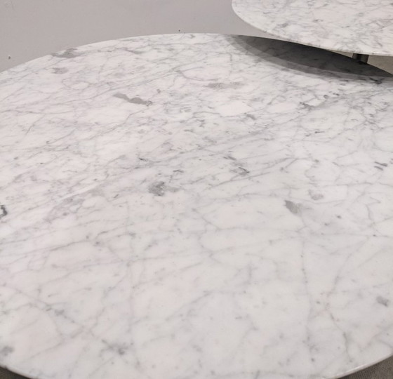 Image 1 of Pair of marble coffee tables Mareli