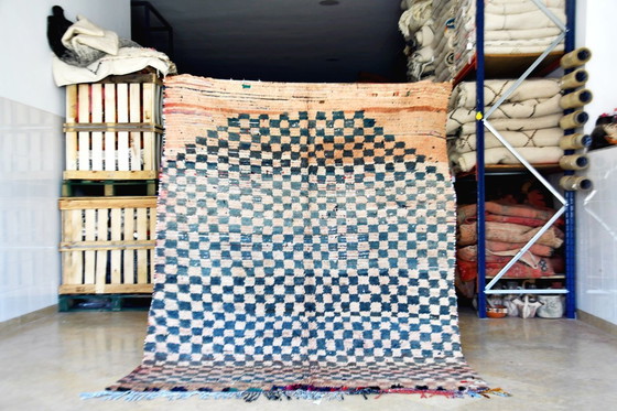 Image 1 of Vintage Boujaad Checker Rug – 243 x 174 cm