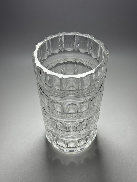 Val Saint Lambert “Cendrillon” Crystal Vase — Charles Graffart, Belgium, c. 1940s (photo 4 of 15)