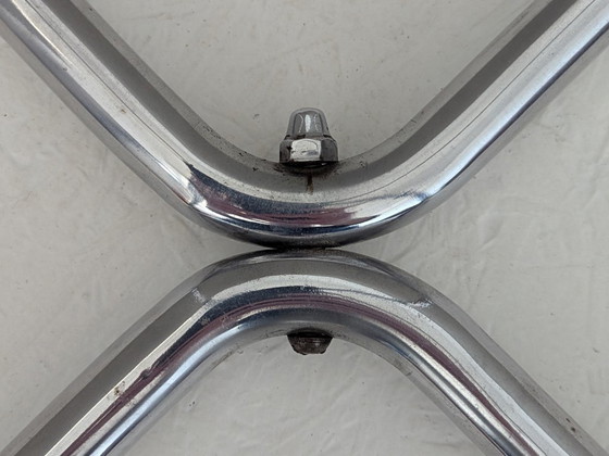 Image 1 of Mesa de acero tubular B 27 de Marcel Breuer, década de 1930