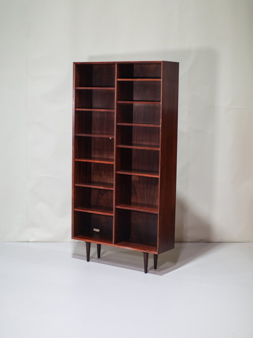 Tall Bookcase Brouer Rosewood Danish Vintage