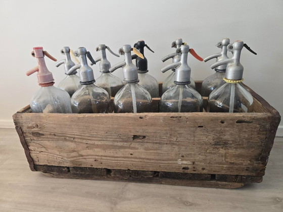 Image 1 of Sprühflaschen in originaler Holzkiste