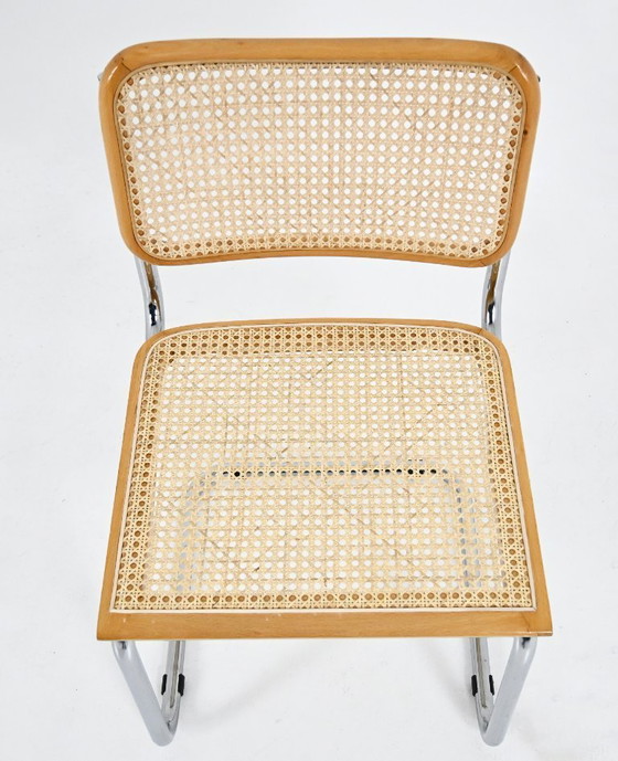 Image 1 of Dining Chairs Style B32 by Marcel Breuer, Set of 6