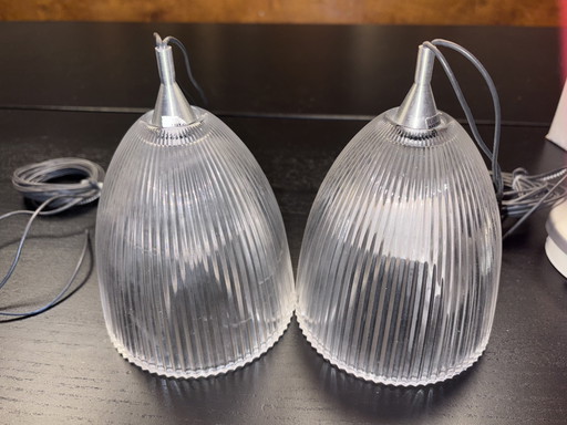 Frandsen Top Gun Pendelleuchten – dänisches Design, 2er-Set