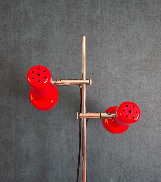 Image 1 of Lampadaire vintage - Gepo 300 | 2 spots - Années 1970