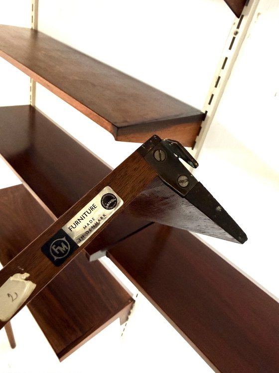 Image 1 of Vintage modulair wandsysteem, Kai Kristiansen ‘60