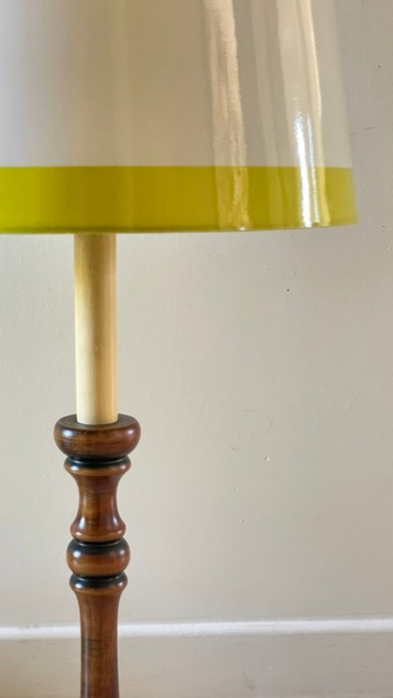 Lampada a Candeliere Effetto Noce Vintage – LUMILIGHT, Lampade da tavolo, Polyester (photo 10 of 17)