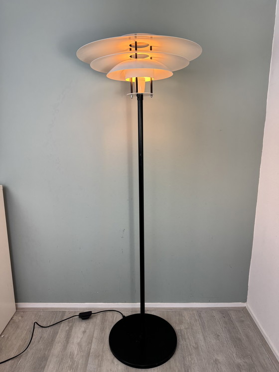 Lampada da terra danese vintage Jørgen Buchwald - Laterna Danica – Lampade da terra, Metal (photo 7 of 15)