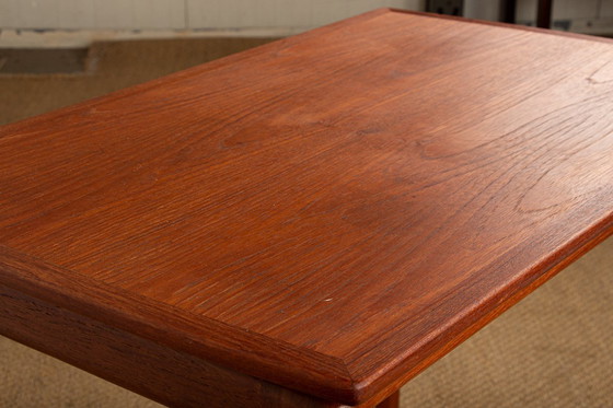 Image 1 of Danish teak coffee table model 019 by Ole Wansher for Poul Jeppesen 1960.