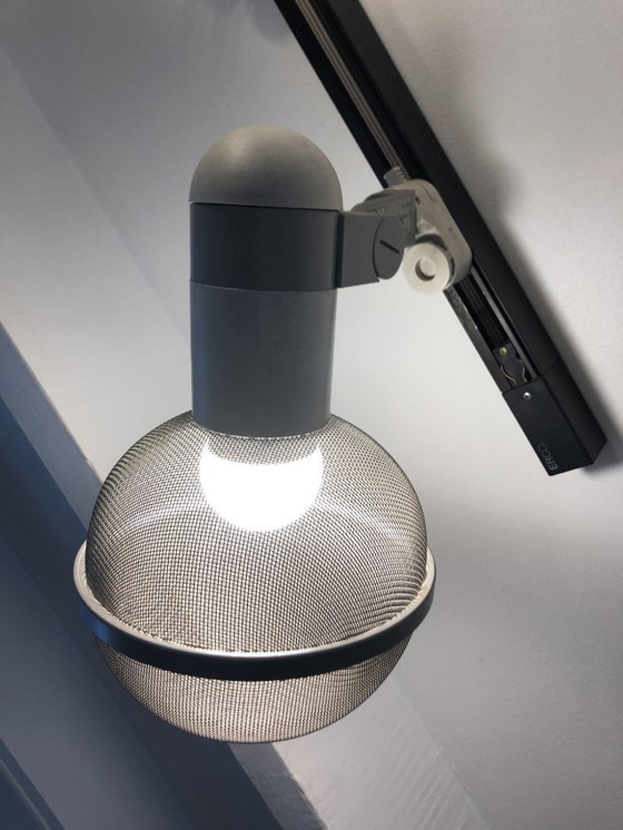 Image 1 of Vintage Ceiling Rail Fixture - Micro Pin Spots - Roger Tallon - Erco - 1975