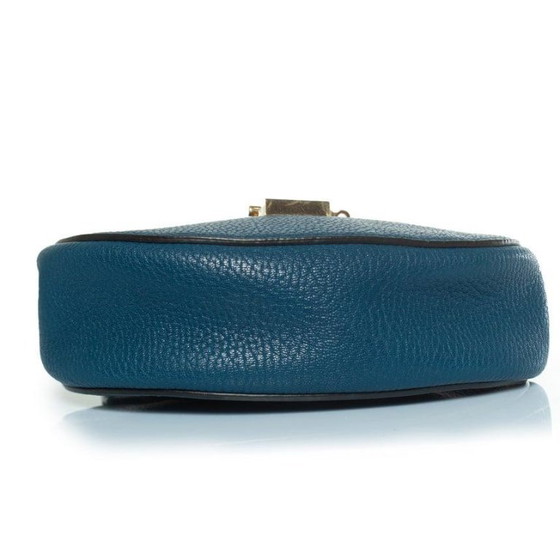Image 1 of Chloe, blaue Leder-Drew-Tasche