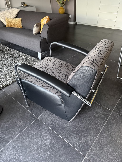 Two Scylla armchairs from LeoLux including ottoman!