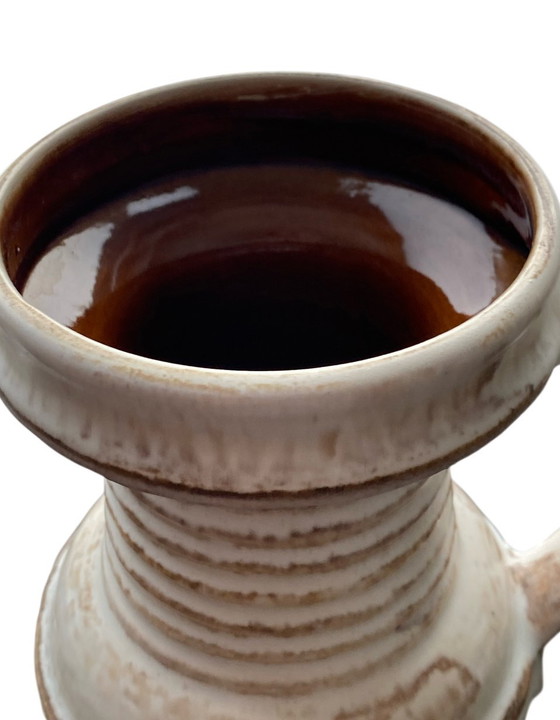 Image 1 of Steuler ear vase West Germany 421/30 beige brown