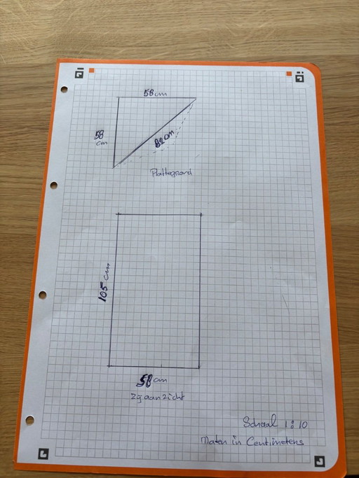 Antiek hoekkastje van eiken – kasten, Wood