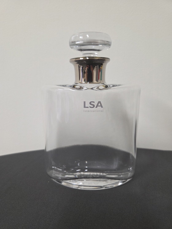 Image 1 of Bouteille carafe LSA soufflée à la bouche 350 ml - neuve en boîte