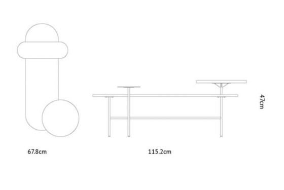 Image 1 of Tavolozza &Tradizione JH7 Salontafel